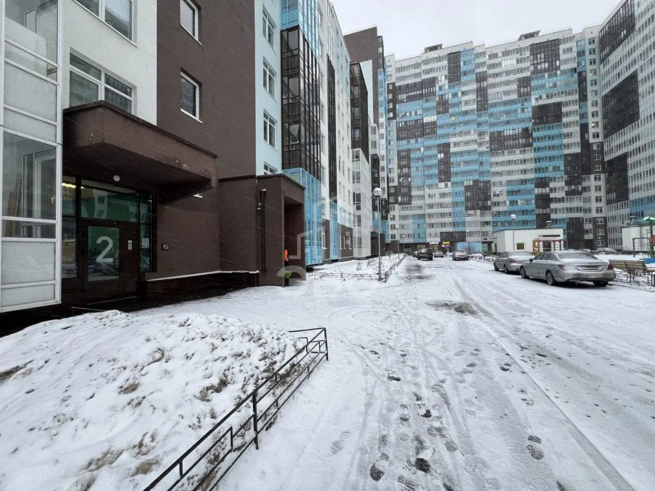 однокомнатная квартира в Санкт-Петербурге по адресу: Арцеуловская аллея, 23, к 2