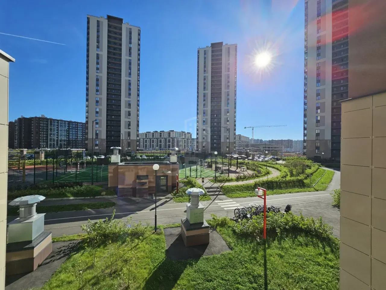 двухкомнатная квартира в Санкт-Петербурге по адресу: Верхне-Каменская ул., 11, к 1, строение 1