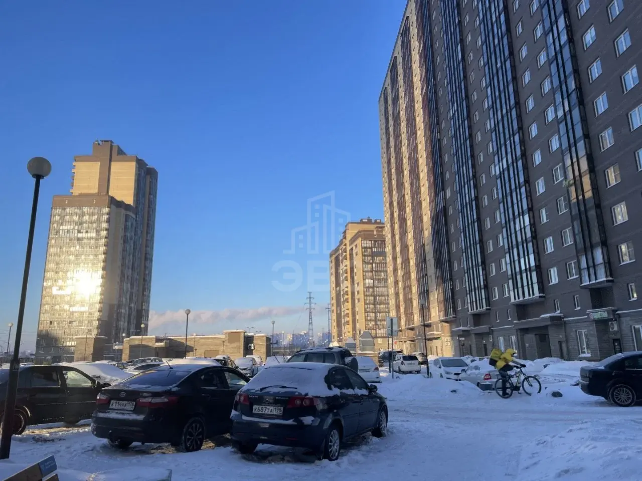 однокомнатная квартира в Санкт-Петербурге по адресу: Советский проспект, 20, строение 1