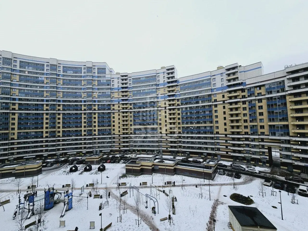 двухкомнатная квартира в Санкт-Петербурге по адресу: Ипподромный пер., 1, к 2, строение 1