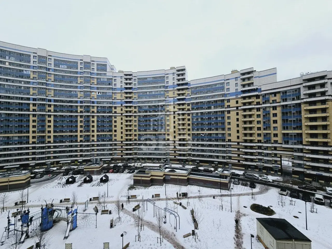 двухкомнатная квартира в Санкт-Петербурге по адресу: Ипподромный пер., 1, к 2, строение 1