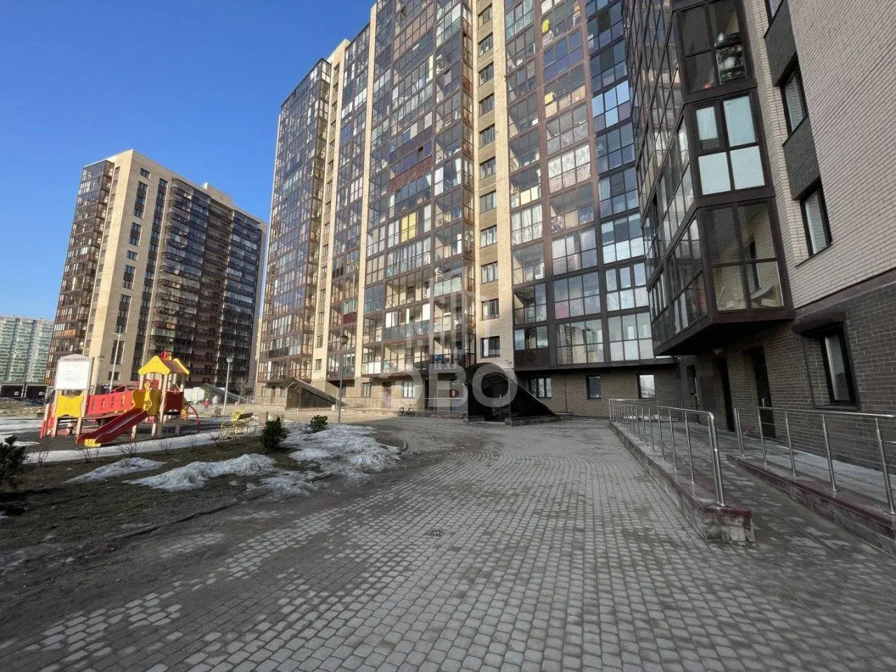 двухкомнатная квартира в Санкт-Петербурге по адресу: Менделеева б-р., 5, к 1