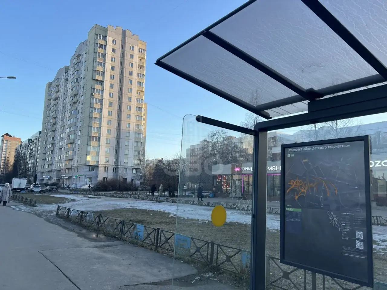 двухкомнатная квартира в Санкт-Петербурге по адресу: Авиаконструкторов проспект, 20, к 1