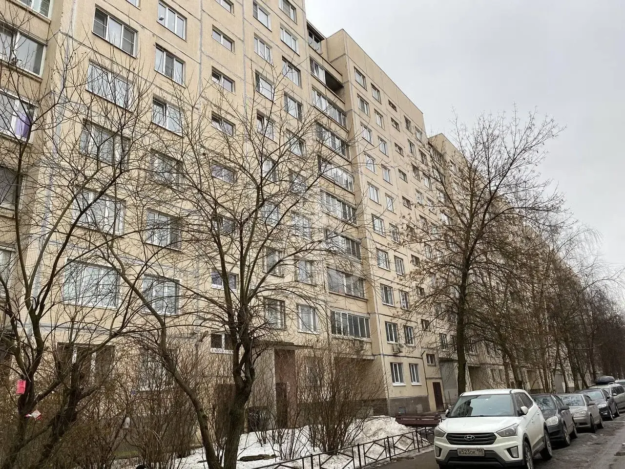 двухкомнатная квартира в Санкт-Петербурге по адресу: Комендантский проспект, 30, к 2