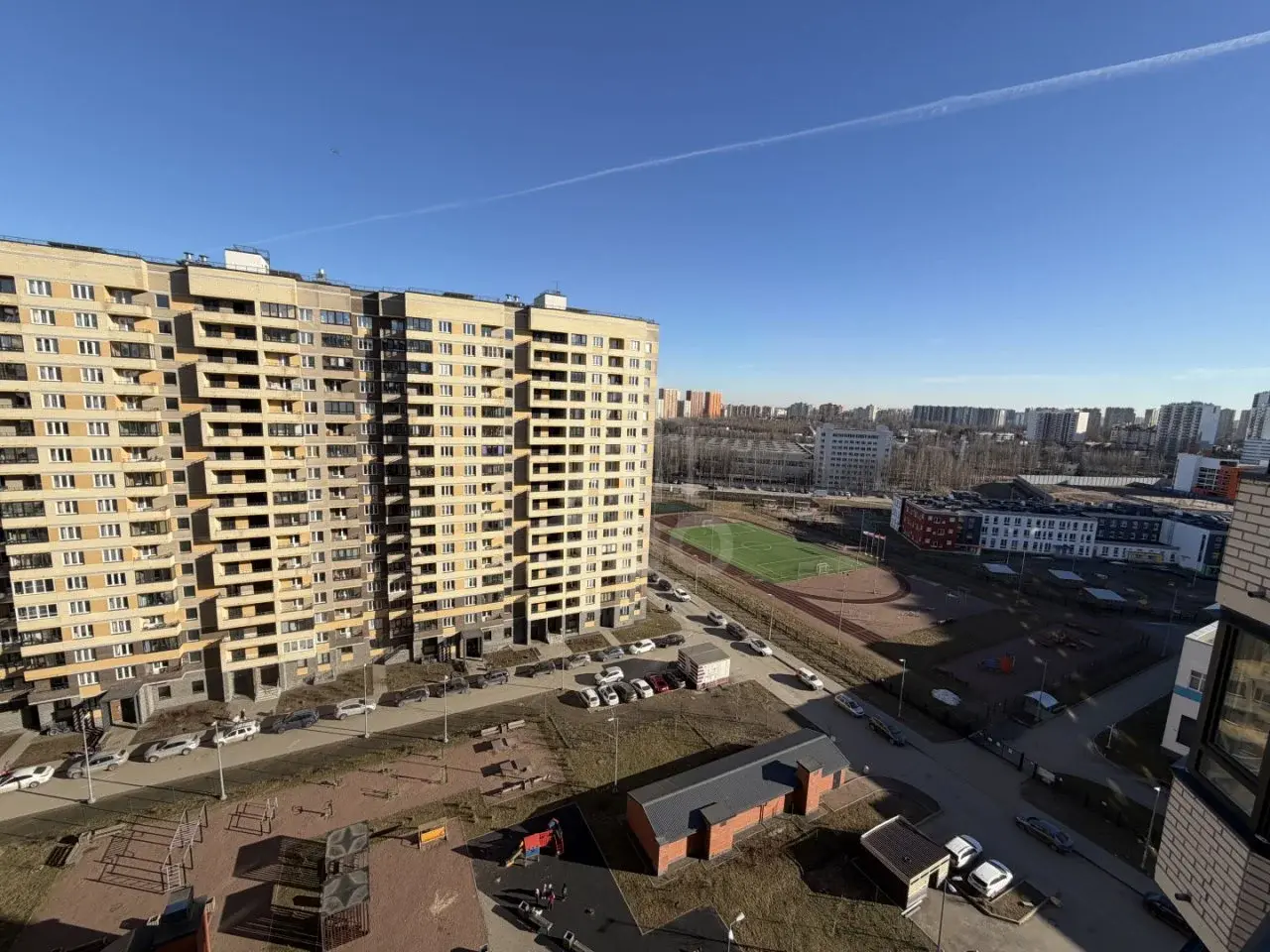 двухкомнатная квартира в Ленинградской области по адресу: Шоссе в Лаврики ул., 72, к 1