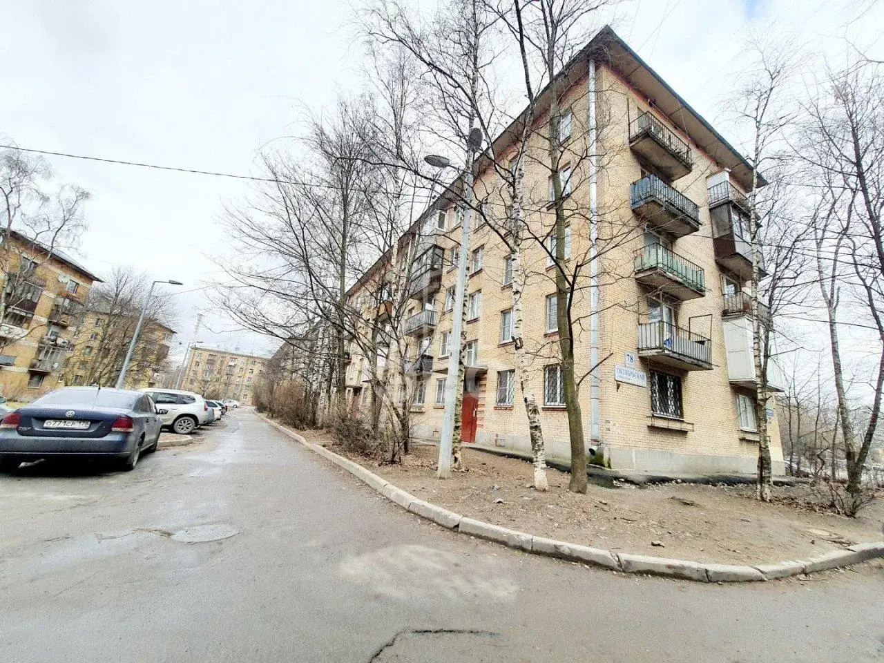 однокомнатная квартира в Санкт-Петербурге по адресу: Октябрьская наб., 78, к 2
