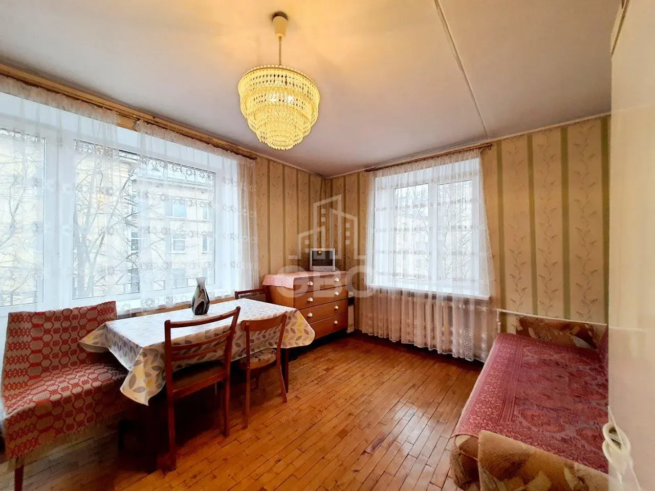 однокомнатная квартира в Санкт-Петербурге по адресу: Октябрьская наб., 78, к 2