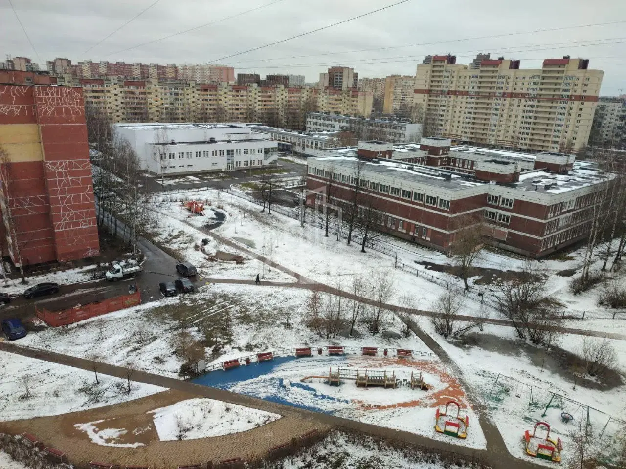 двухкомнатная квартира в Санкт-Петербурге по адресу: Доблести ул., 26, к 2