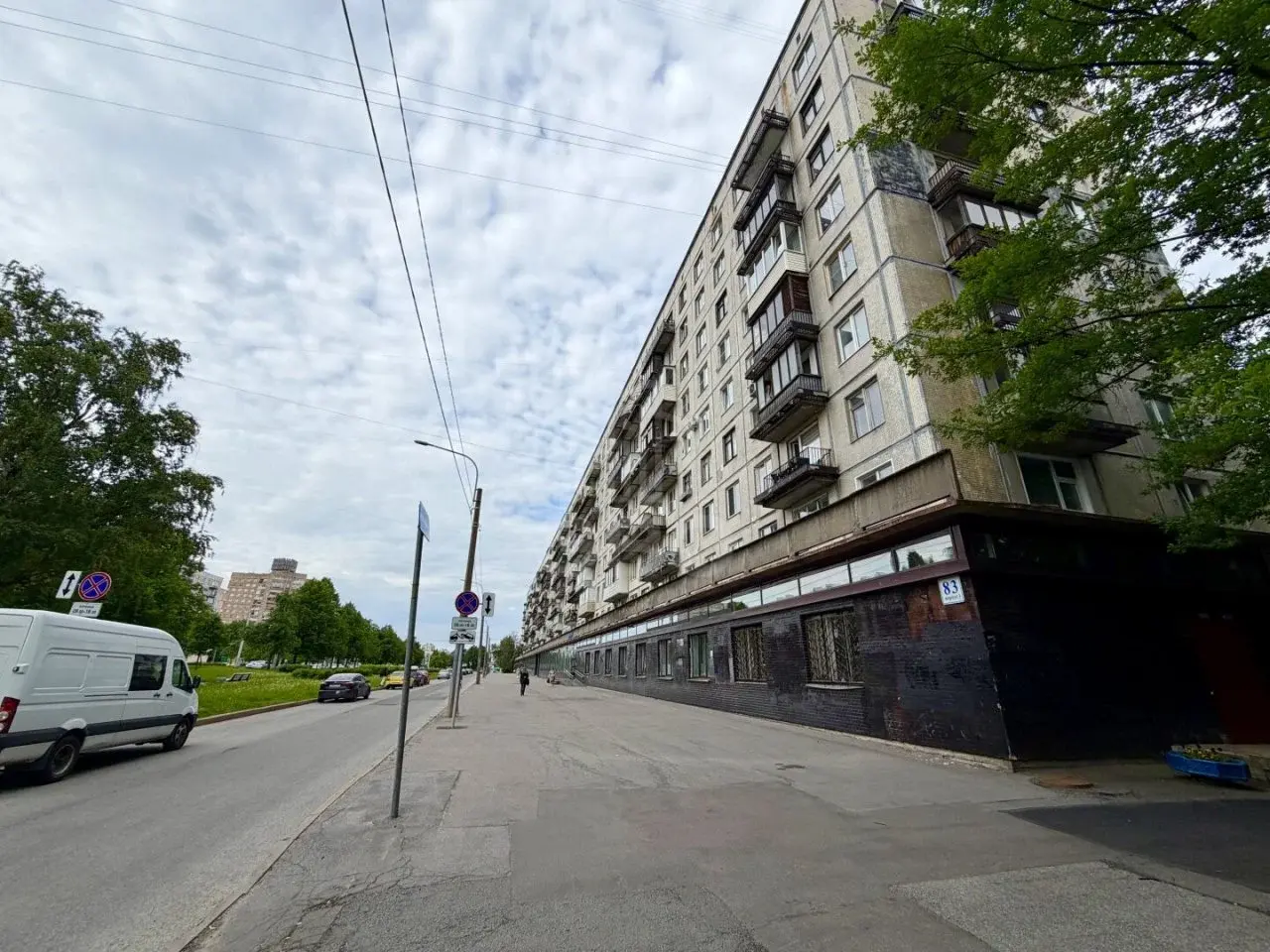 однокомнатная квартира в Санкт-Петербурге по адресу: Гражданский проспект, 83, к 1, литера А