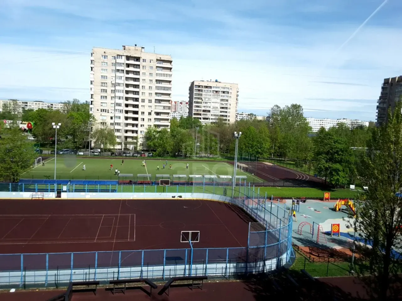 двухкомнатная квартира в Санкт-Петербурге по адресу: Белы Куна ул., 13, к.4