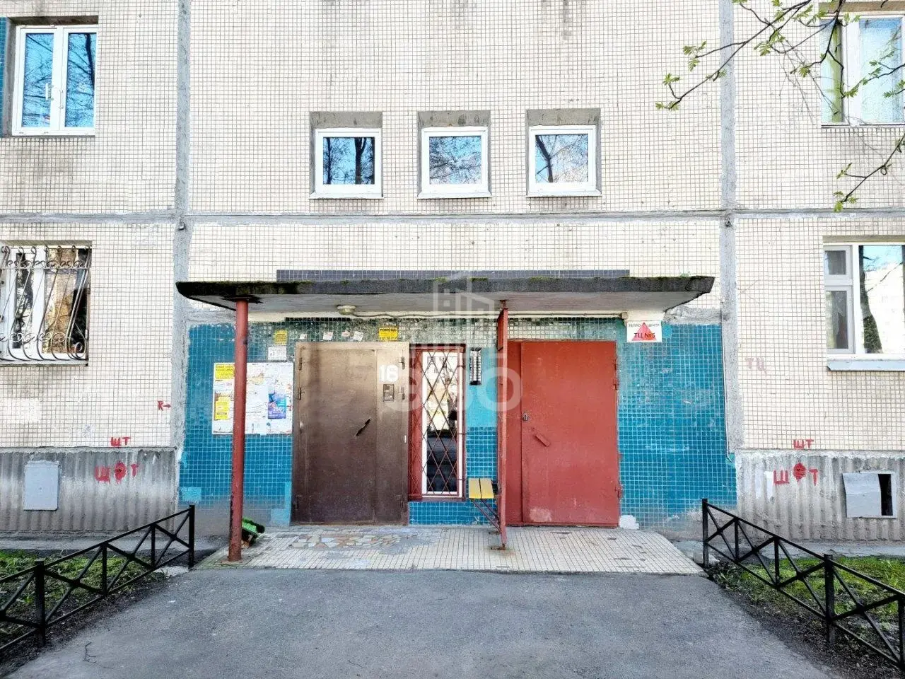 однокомнатная квартира в Санкт-Петербурге по адресу: Испытателей проспект, 20