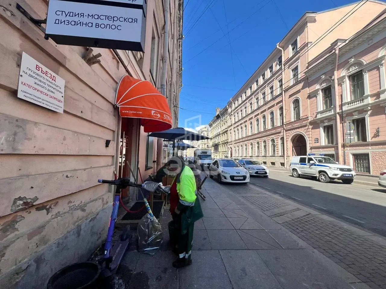 двухкомнатная квартира в Санкт-Петербурге по адресу: Караванная ул., 7, литера А