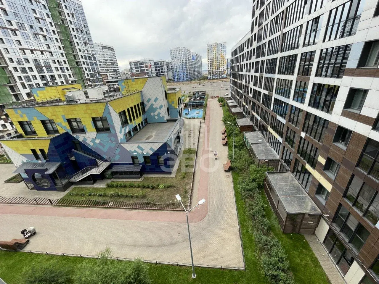 однокомнатная квартира в Санкт-Петербурге по адресу: Вадима Шефнера ул., 12, к 1, строение 1