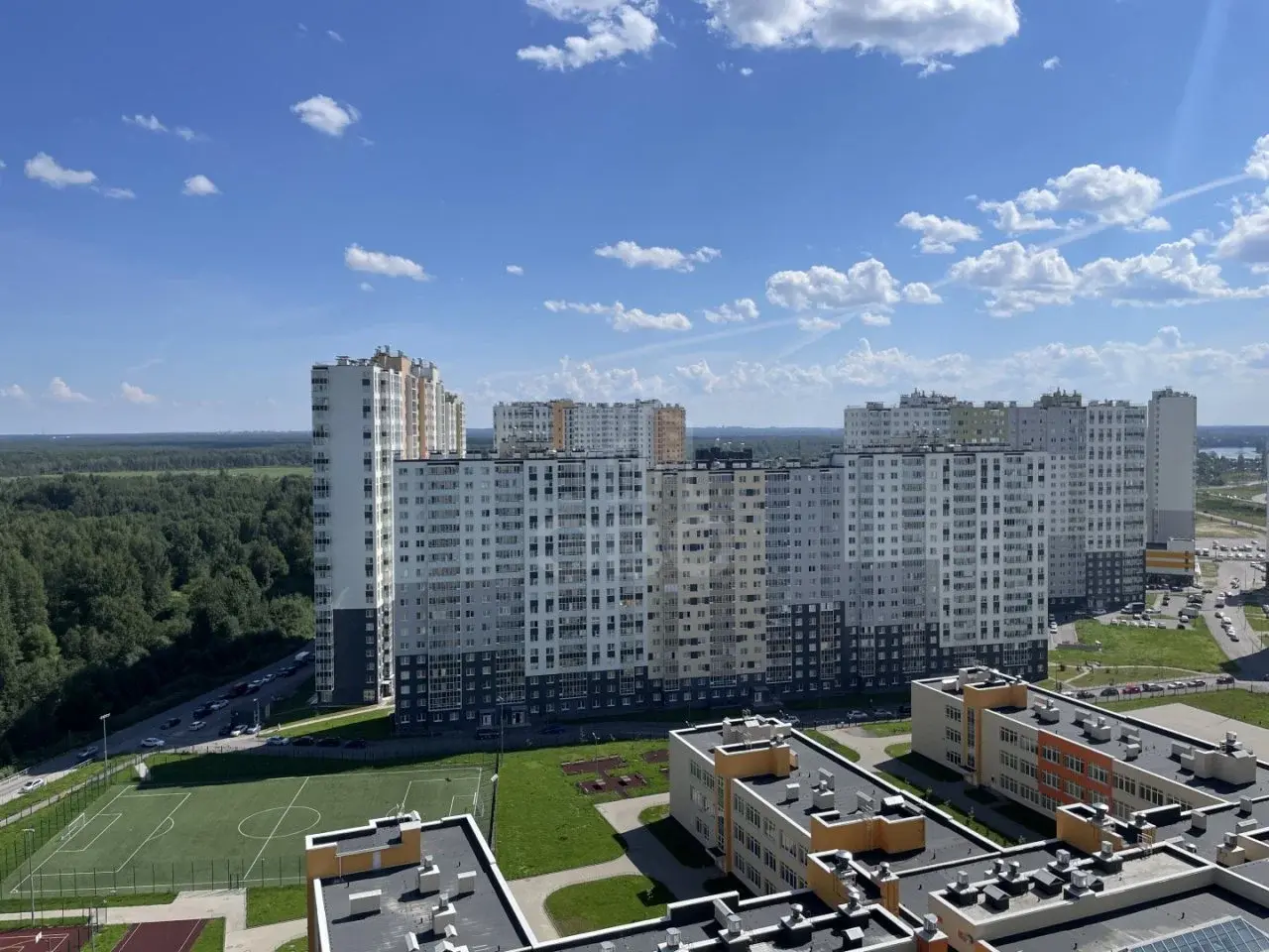однокомнатная квартира в Санкт-Петербурге по адресу: Пейзажная ул., 24, к 2, строение 1