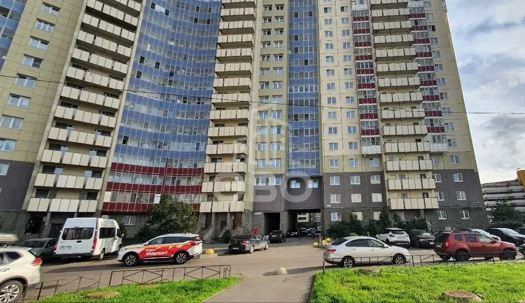 однокомнатная квартира в Санкт-Петербурге по адресу: Героев проспект, 24, к 2