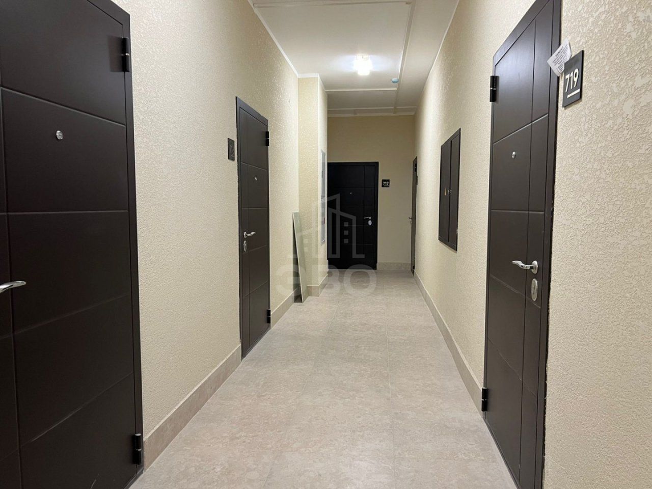 двухкомнатная квартира в Ленинградской области по адресу: Строителей проспект, 1, к 1