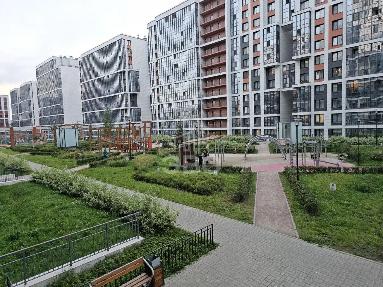 однокомнатная квартира в Санкт-Петербурге по адресу: Железнодорожный проспект, 14, к 1, строение 1