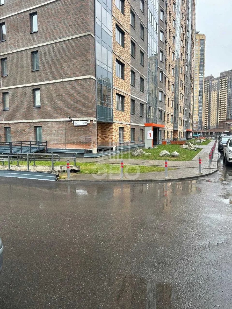 двухкомнатная квартира в Санкт-Петербурге по адресу: Заречная ул., 36, к 1