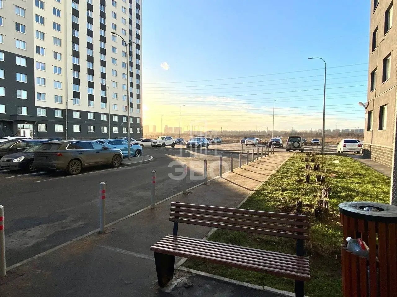 двухкомнатная квартира в Санкт-Петербурге по адресу: Муринская дорога., 25, к 3, строение 1
