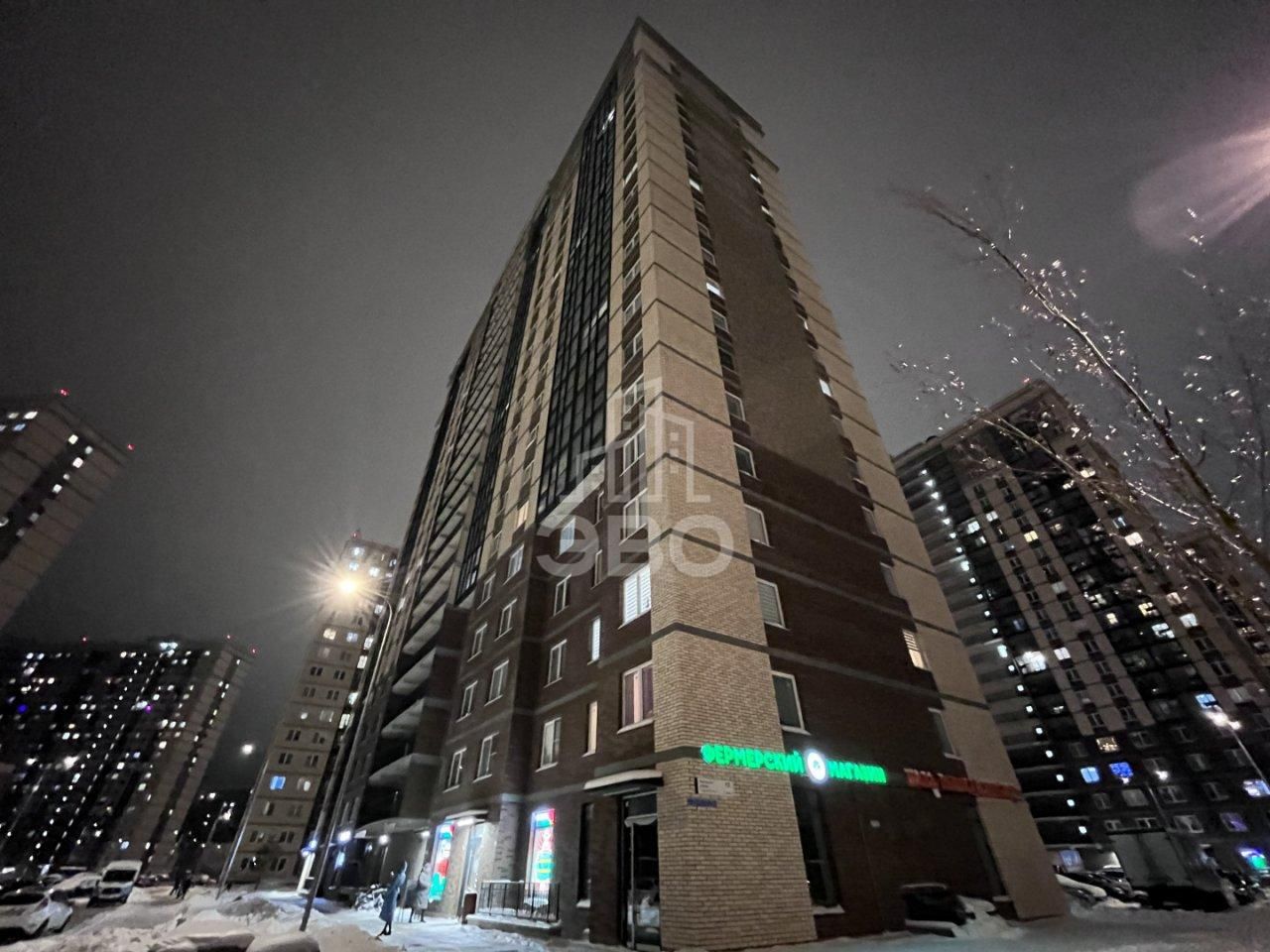 однокомнатная квартира в Санкт-Петербурге по адресу: Ивинская ул., 17, строение 1