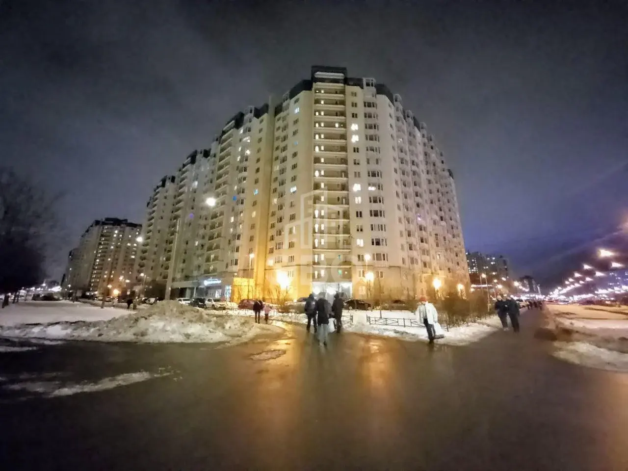 однокомнатная квартира в Санкт-Петербурге по адресу: Богатырский проспект, 52, к 1