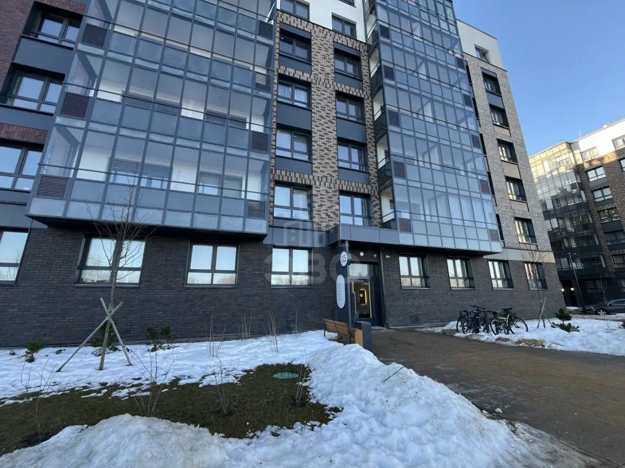 двухкомнатная квартира в Санкт-Петербурге по адресу: Реки Каменки наб., 3, к 3