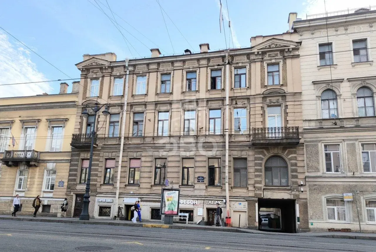 двухкомнатная квартира в Санкт-Петербурге по адресу: 1-я В.О. линия, 54