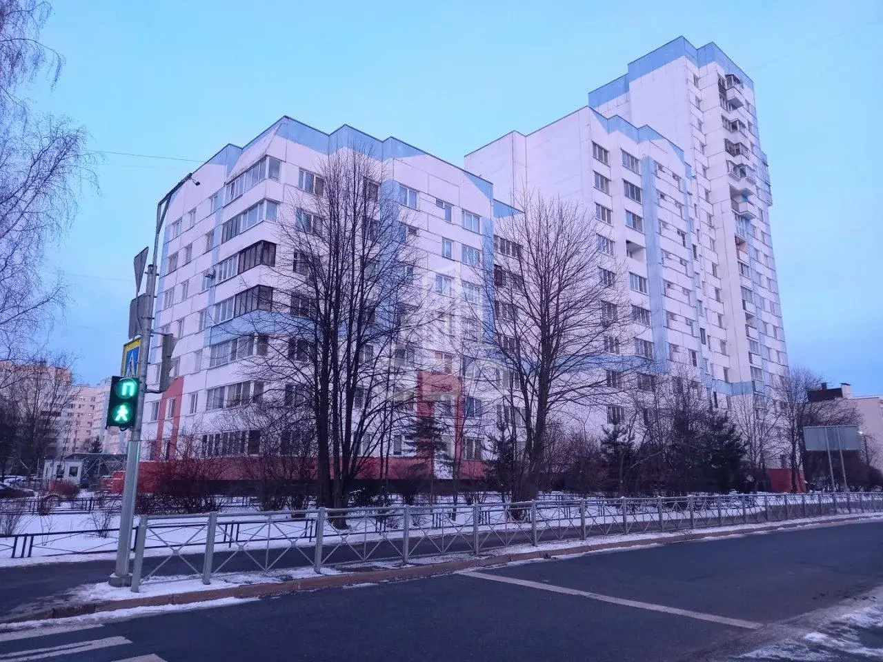 двухкомнатная квартира в Санкт-Петербурге по адресу: Серебристый б-р., 23, к 2
