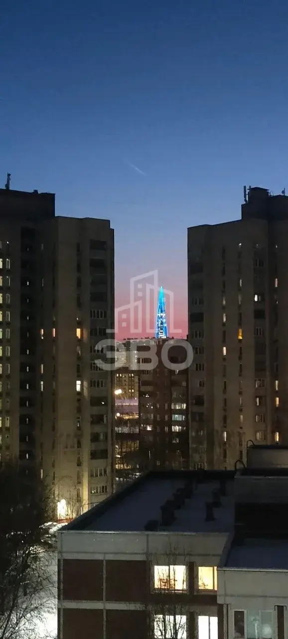 однокомнатная квартира в Санкт-Петербурге по адресу: Авиаконструкторов проспект, 8, к 2, литера а
