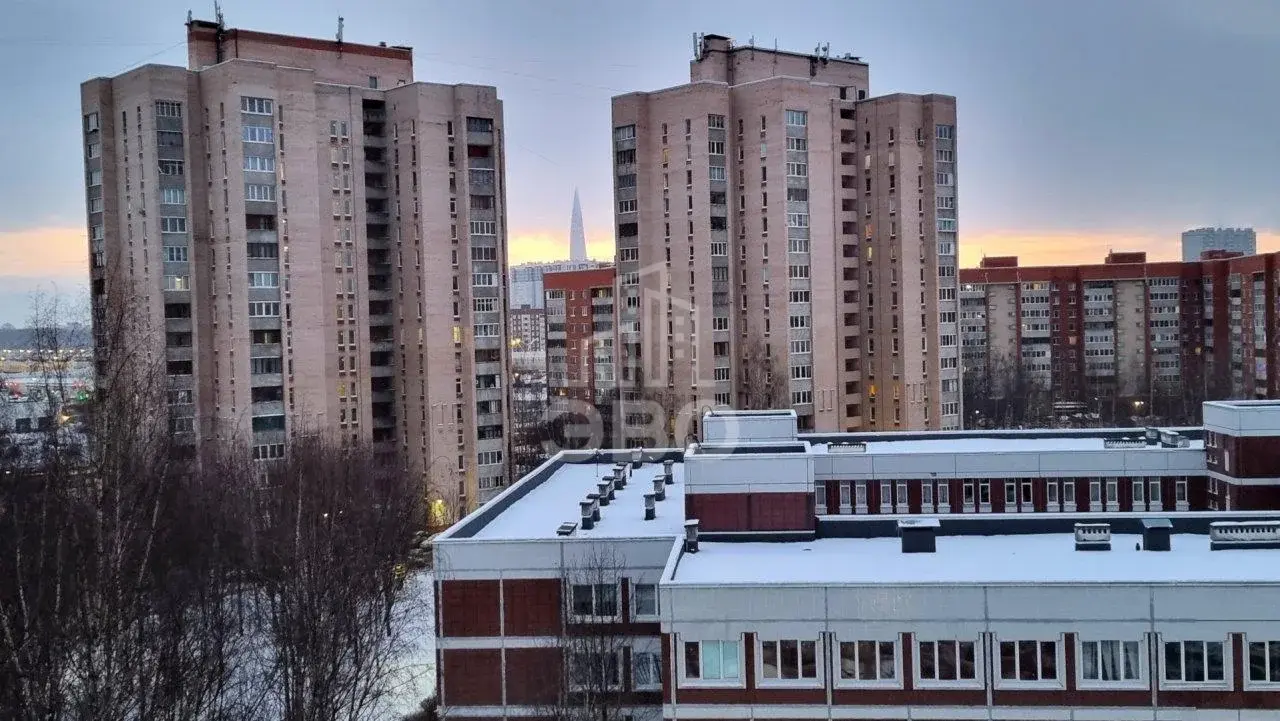 однокомнатная квартира в Санкт-Петербурге по адресу: Авиаконструкторов проспект, 8, к 2, литера а