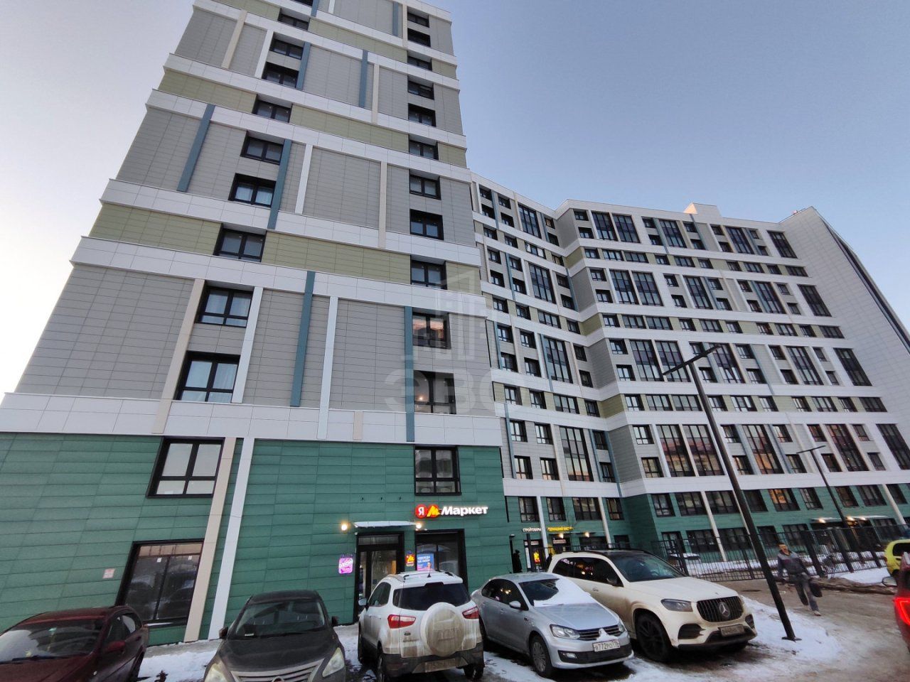 однокомнатная квартира в Санкт-Петербург по адресу: Чирикова ул., 5, строение 1