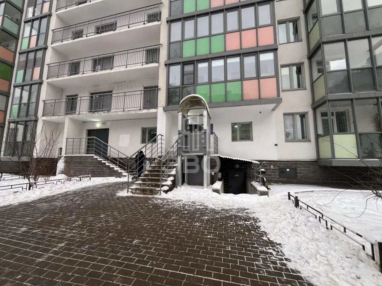 однокомнатная квартира в Санкт-Петербурге по адресу: Петровский б-р., 12, к 1