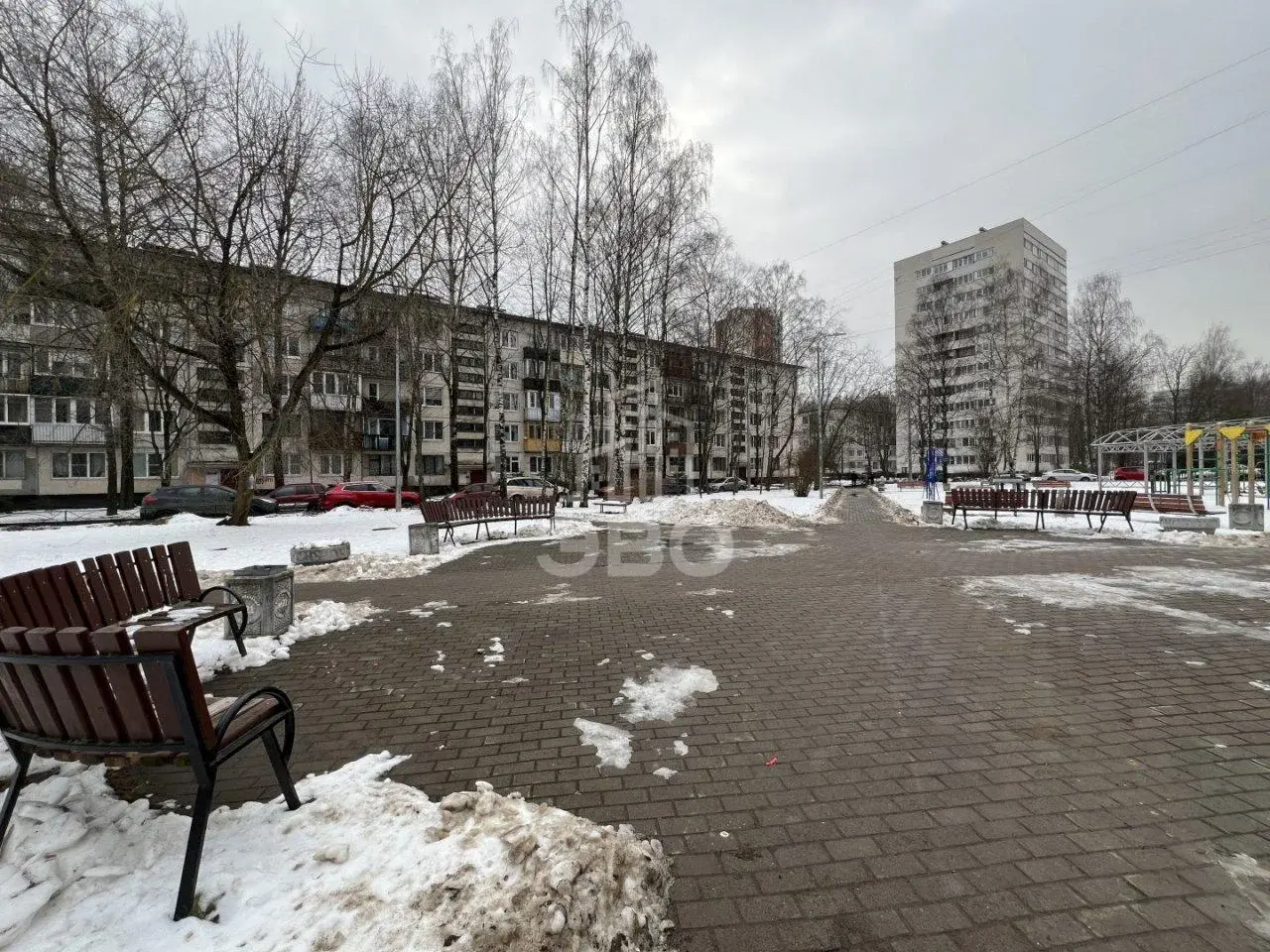 двухкомнатная квартира в Санкт-Петербурге по адресу: Гражданский проспект, 106, к 2