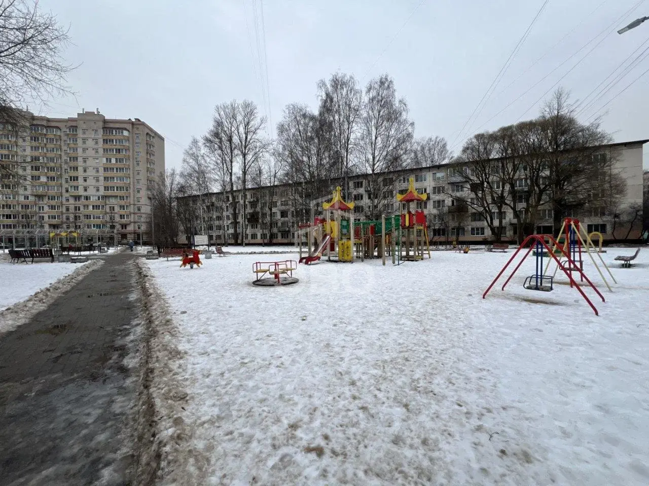 двухкомнатная квартира в Санкт-Петербурге по адресу: Гражданский проспект, 106, к 2