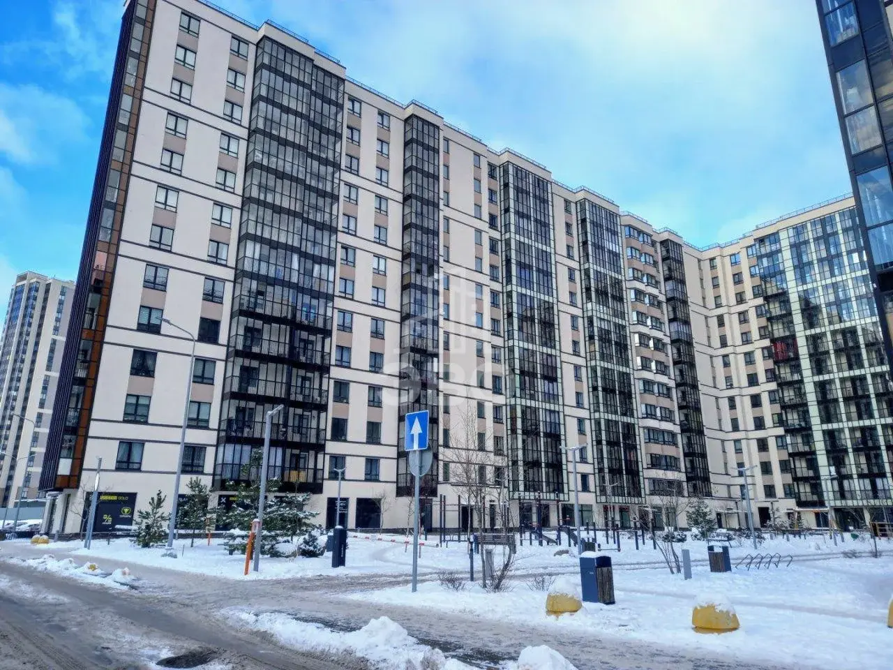 однокомнатная квартира в Санкт-Петербурге по адресу: Авиаконструкторов проспект, 63, строение 1