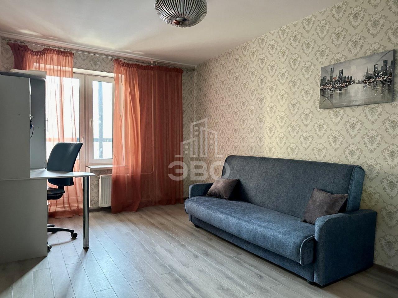 однокомнатная квартира в Санкт-Петербурге по адресу: Фёдора Абрамова ул., 21, к 1