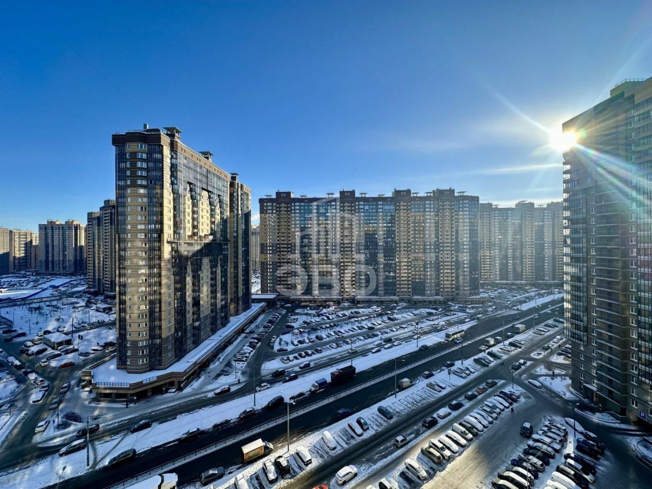 однокомнатная квартира в Санкт-Петербурге по адресу: Фёдора Абрамова ул., 21, к 1