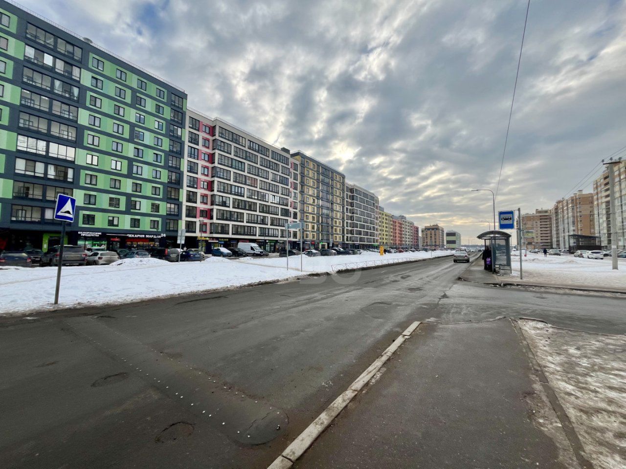 однокомнатная квартира в Ленинградской области по адресу: Тюльпанов ул., 1