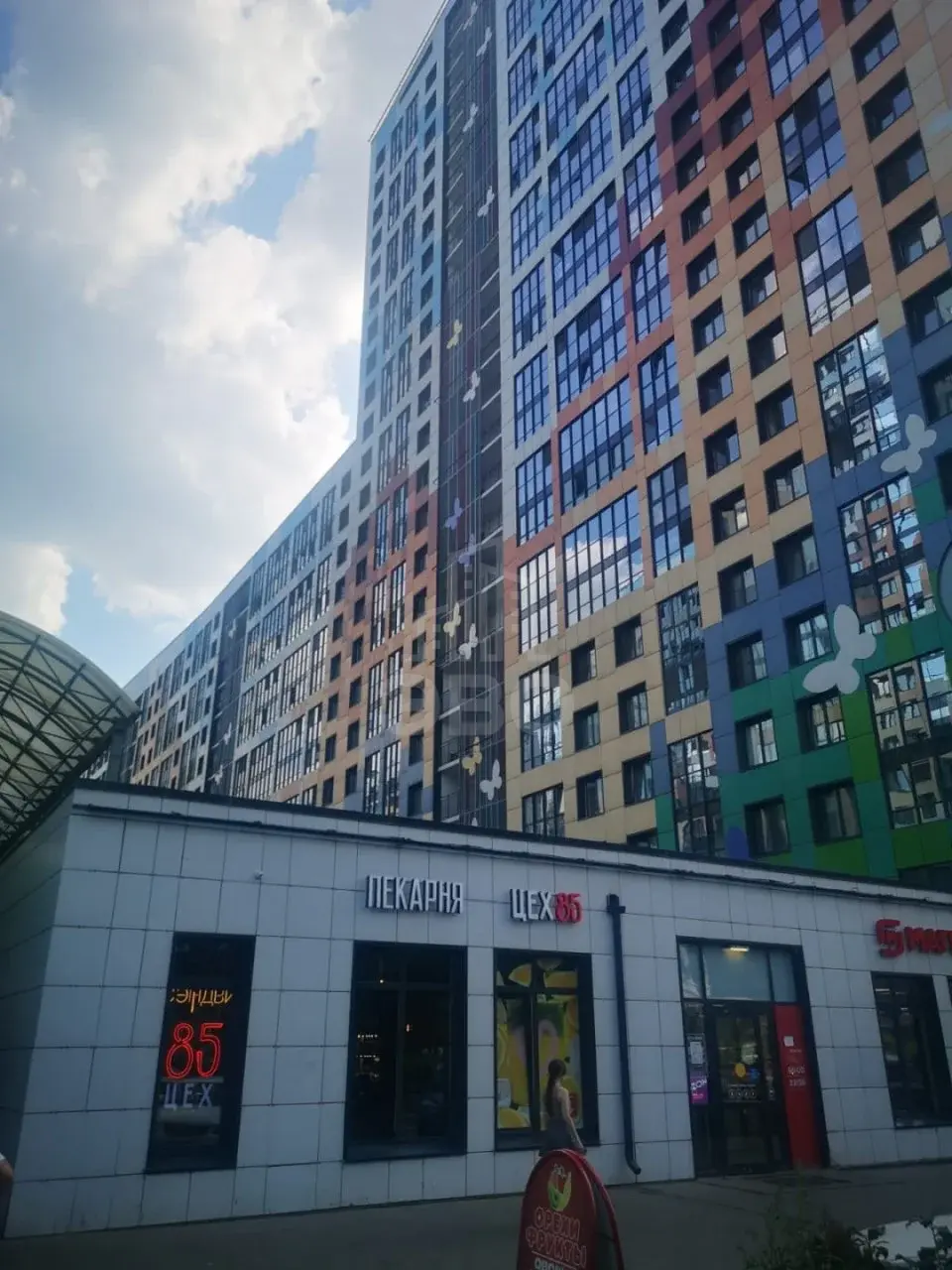 однокомнатная квартира в Санкт-Петербурге по адресу: Крыленко ул., 1, к 1, строение 2
