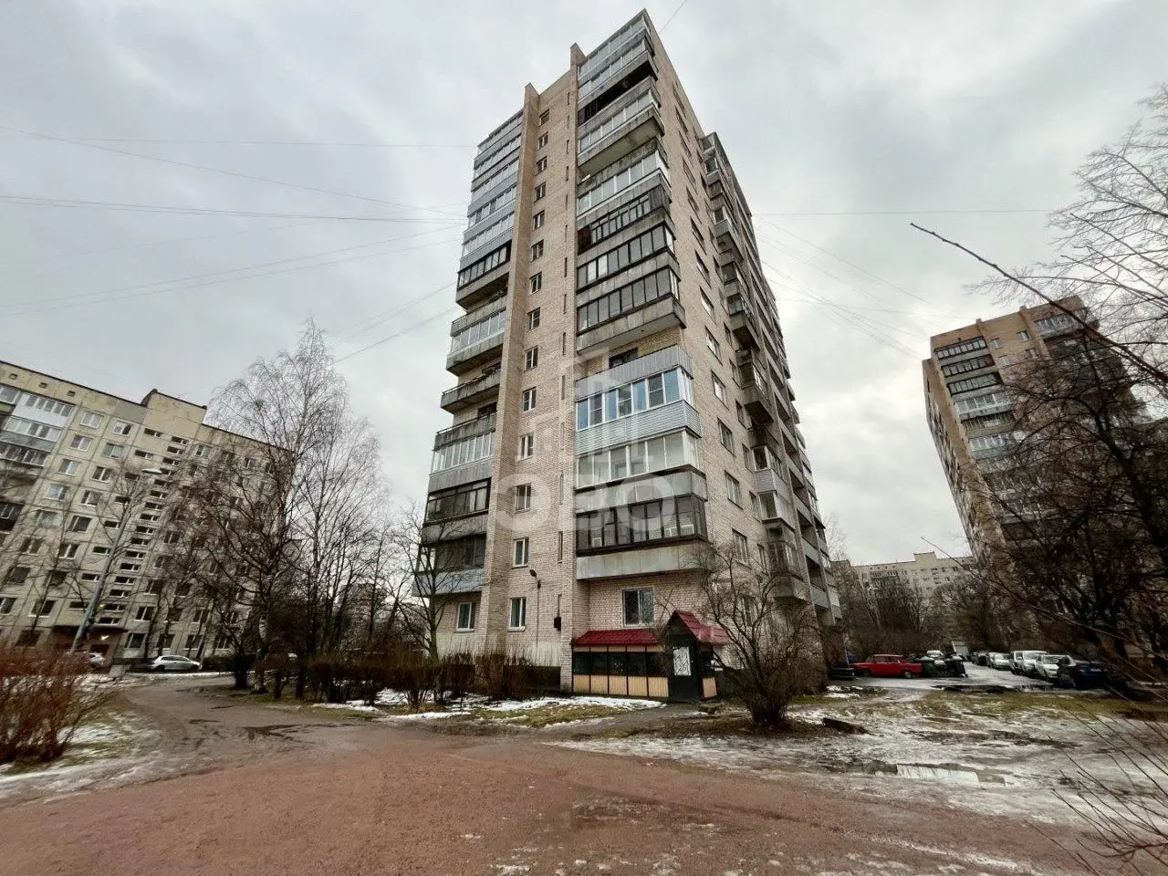 двухкомнатная квартира в Санкт-Петербурге по адресу: Малая Балканская ул., 4, к 3, литера А