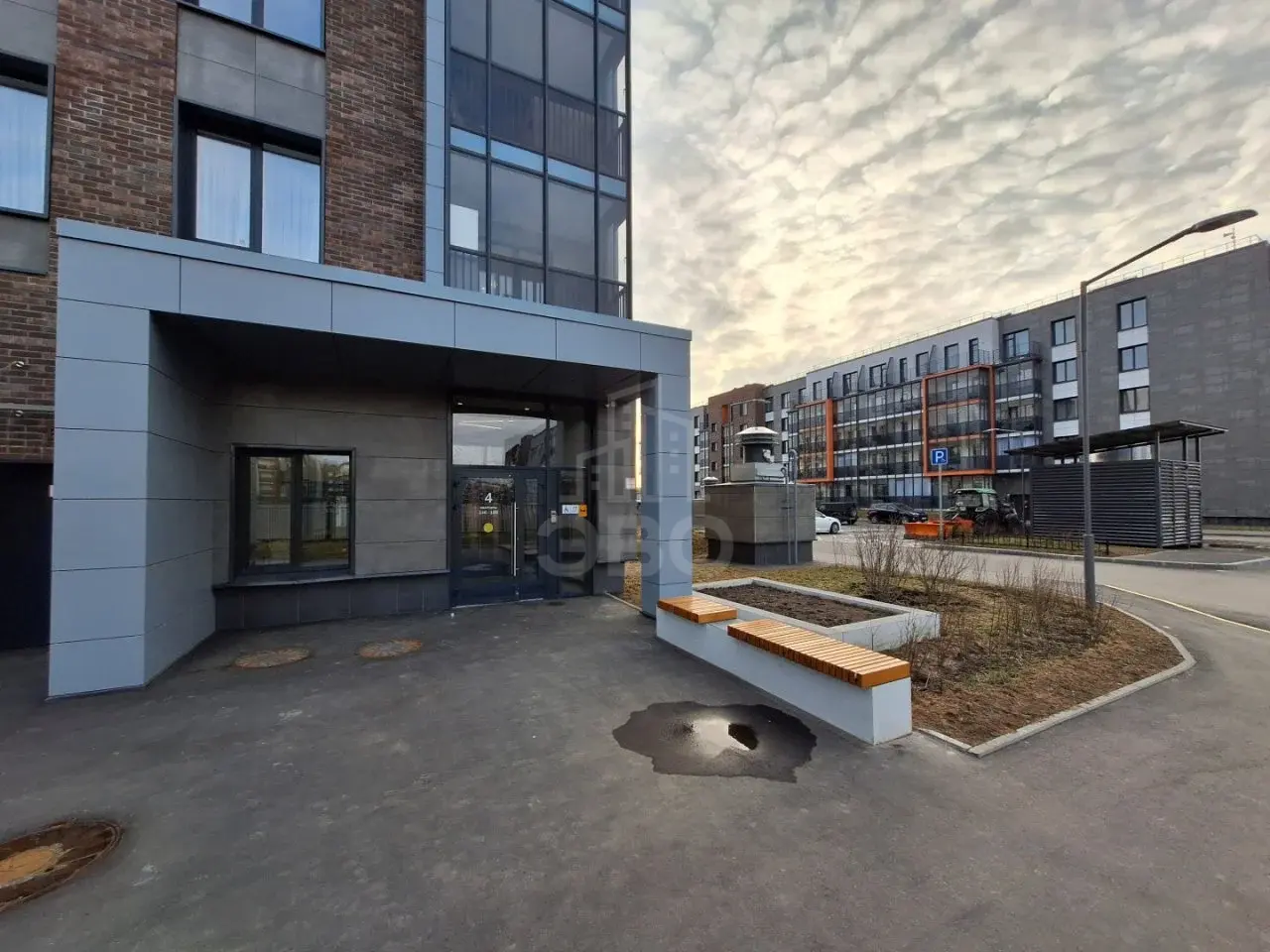 двухкомнатная квартира в Санкт-Петербурге по адресу: Пулковское ш., 99, к 6, строение 1