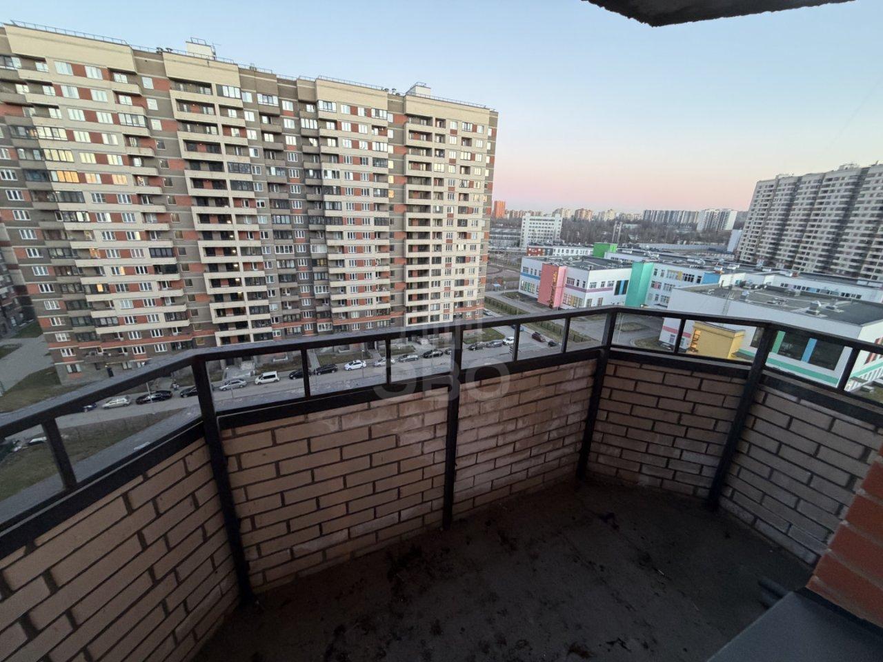 однокомнатная квартира в Ленинградской области по адресу: Шоссе в Лаврики ул., 72, к 2