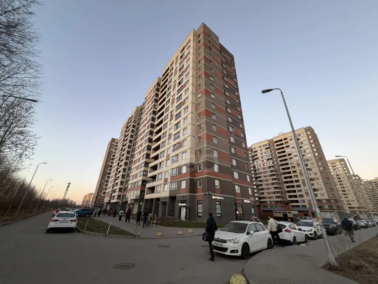 однокомнатная квартира в Ленинградской области по адресу: Шоссе в Лаврики ул., 72, к 2
