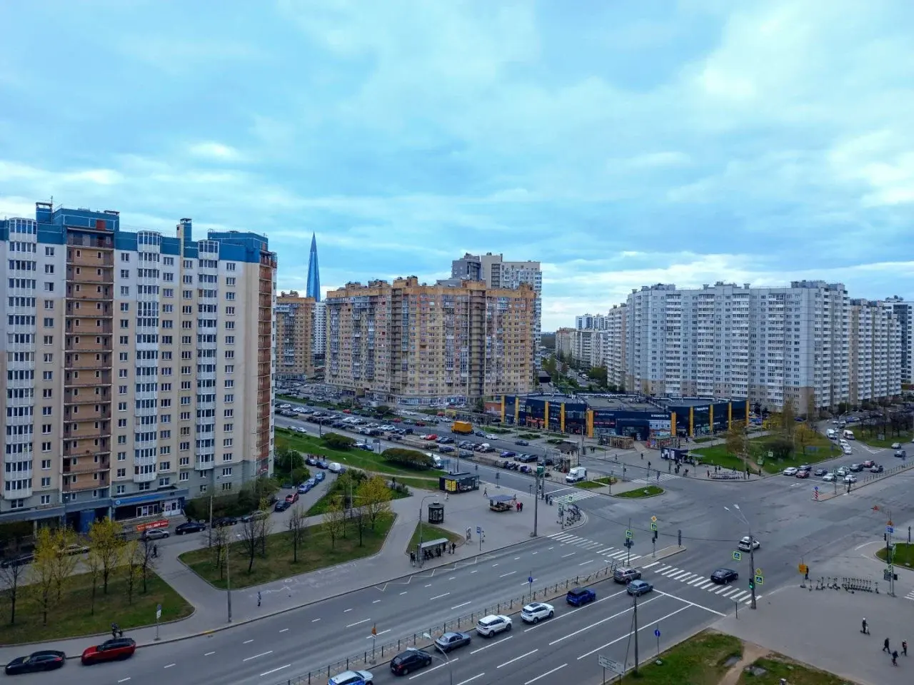 однокомнатная квартира в Санкт-Петербурге по адресу: Богатырский проспект, 55, к 1