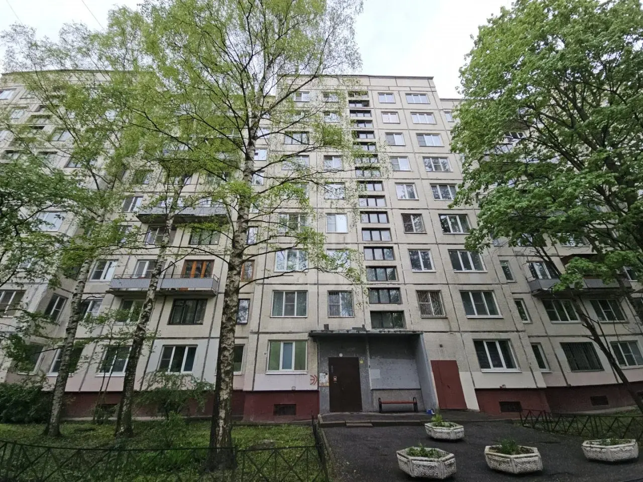 двухкомнатная квартира в Санкт-Петербурге по адресу: Витебский проспект, 29, к 2, литера В