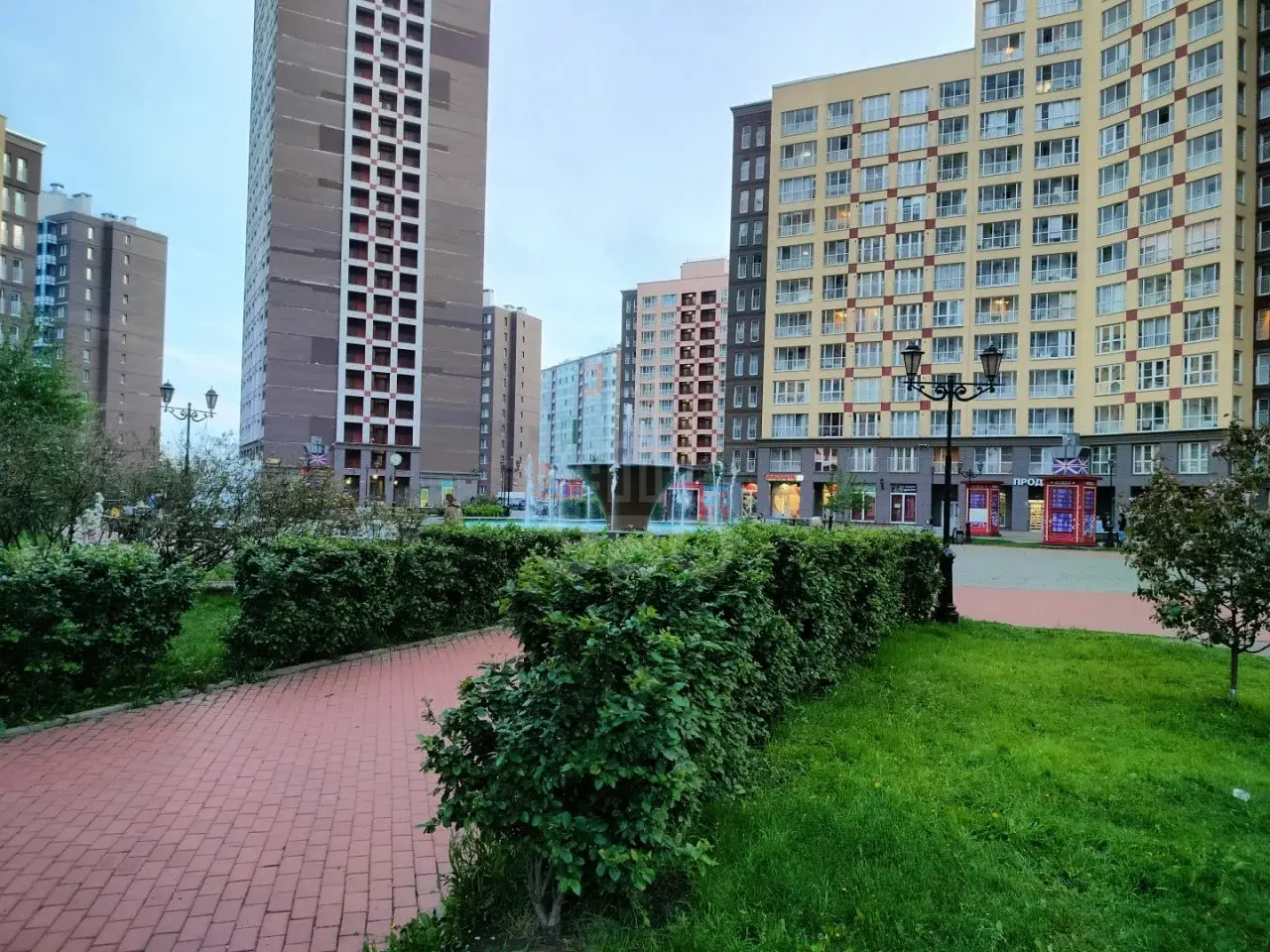 однокомнатная квартира в Санкт-Петербурге по адресу: Строителей проспект, 20, к 2