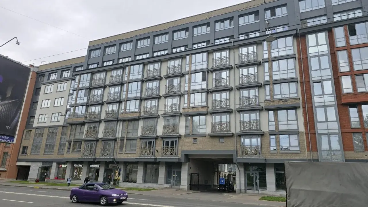 однокомнатная квартира в Санкт-Петербурге по адресу: Большой Сампсониевский проспект, 77
