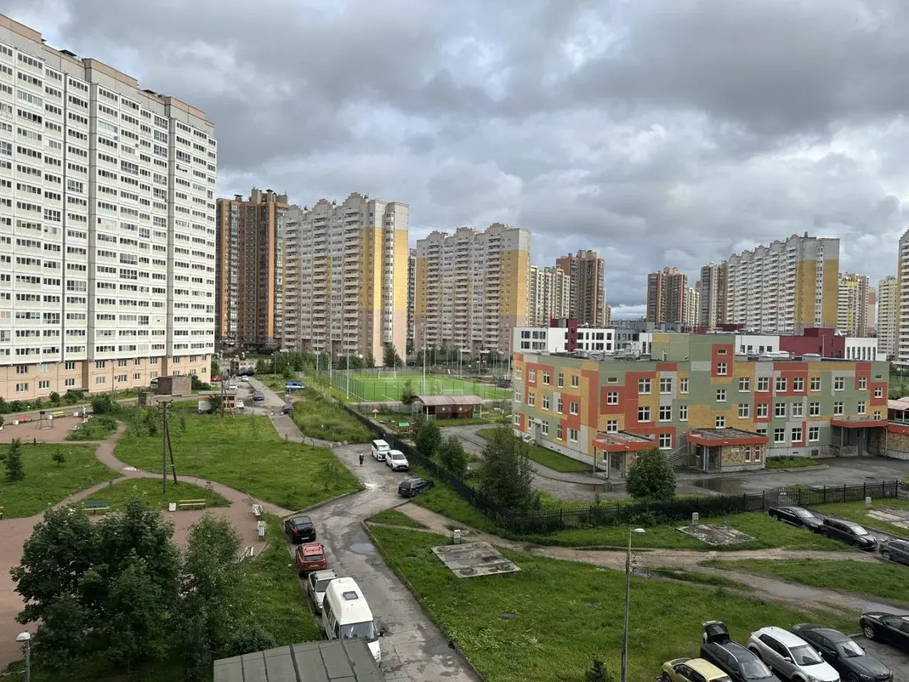 двухкомнатная квартира в Санкт-Петербурге по адресу: Парашютная ул., 58