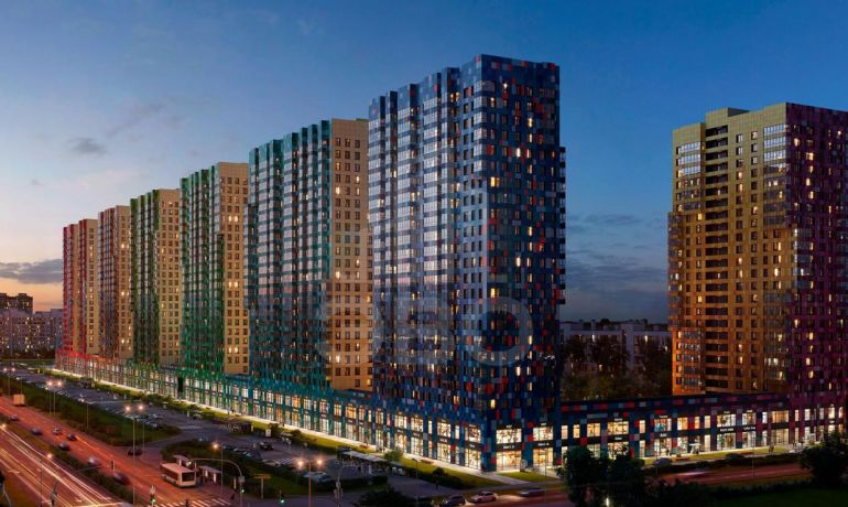 однокомнатная квартира в Санкт-Петербурге по адресу: Комендантский пр-кт., 58