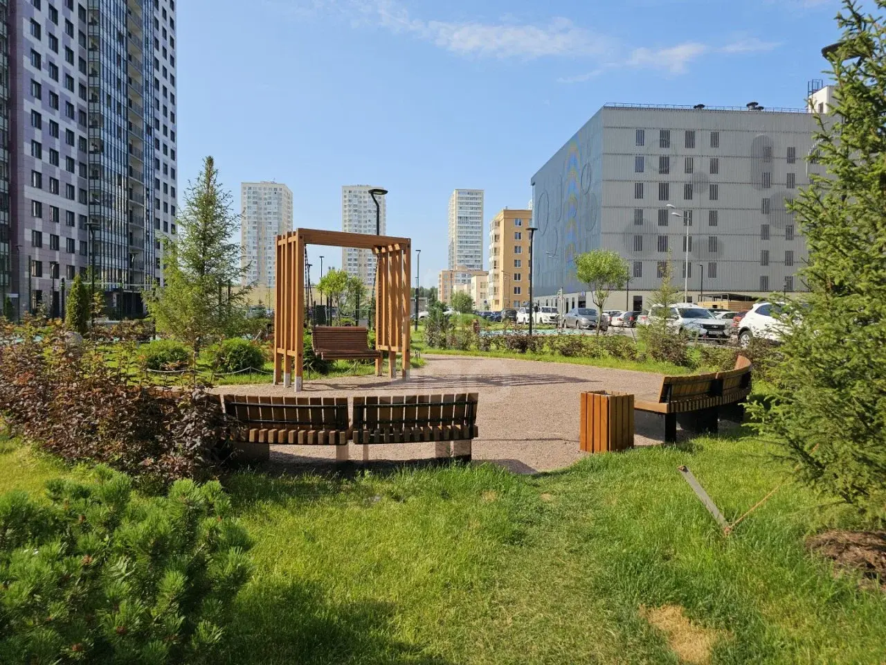 однокомнатная квартира в Санкт-Петербурге по адресу: Реки Каменки наб., 13, к 1